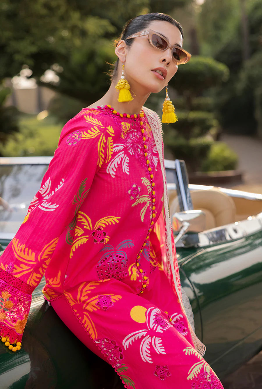 3 Piece Naqash print kari