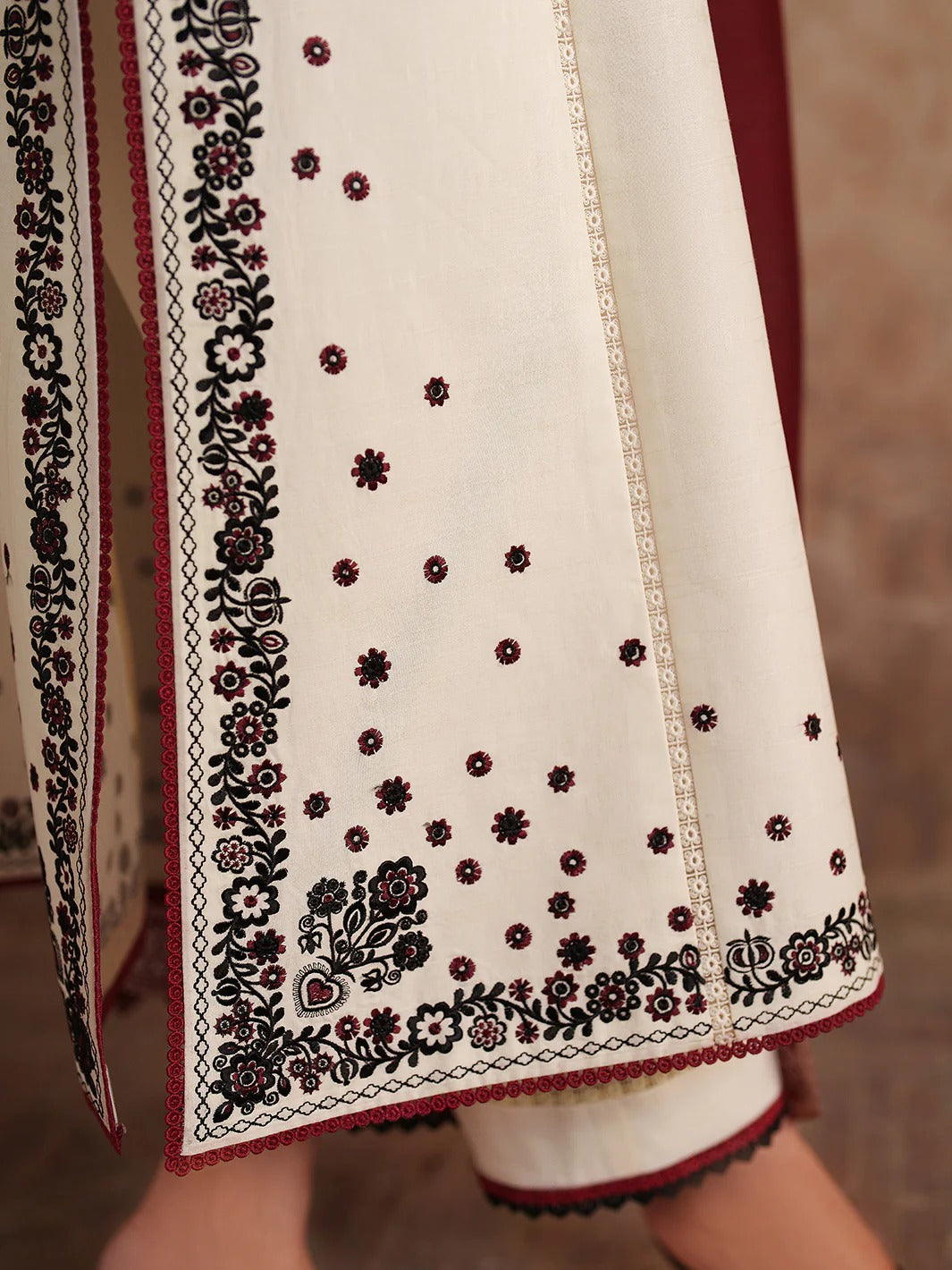 245-A | 3 PC UNSTITCHED LAWN