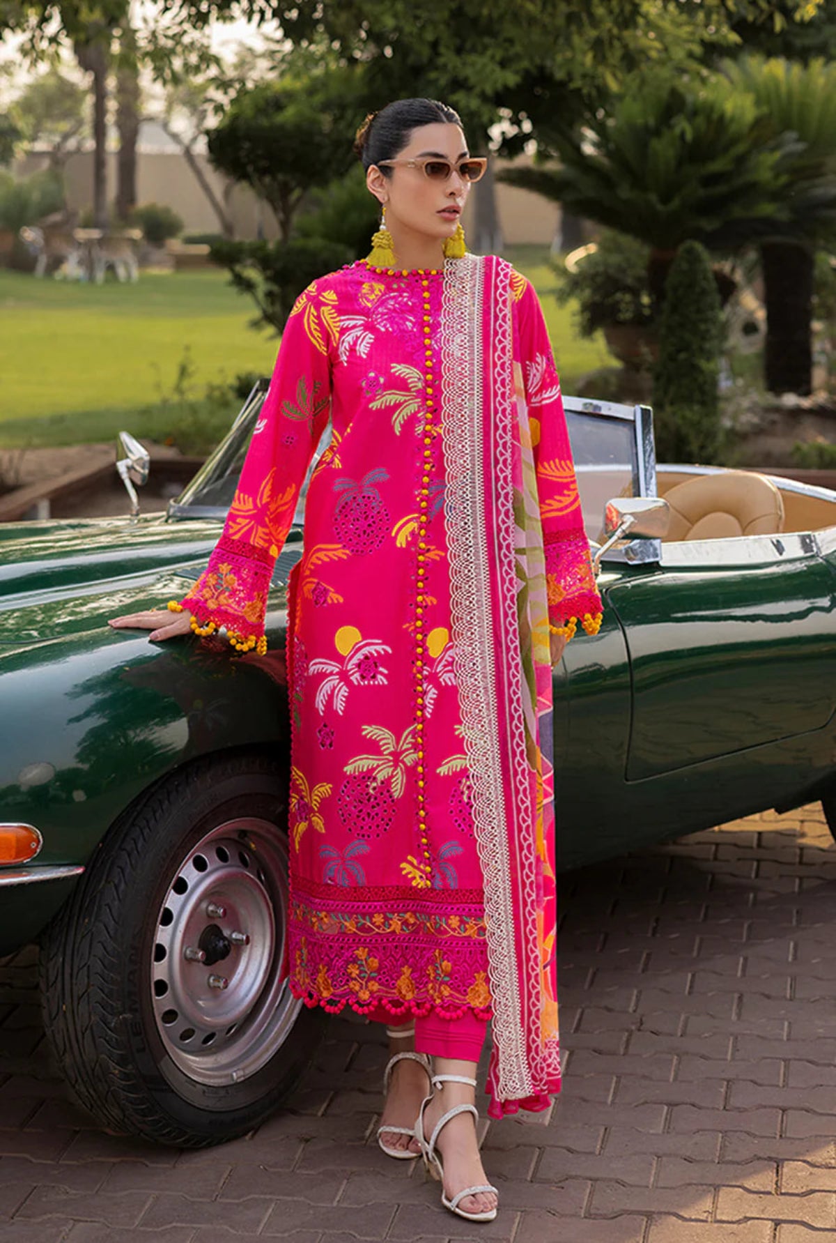 3 Piece Naqash print kari