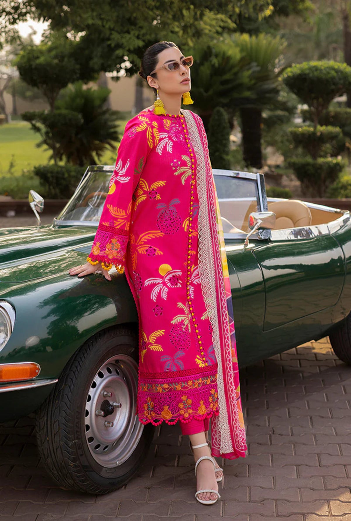 3 Piece Naqash print kari