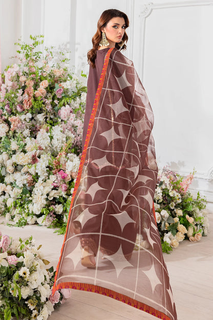 3-PC Embroidered Raw-Silk Suit CMA-5-108