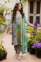 3-PC Unstitched Lawn Collection CAD6-06