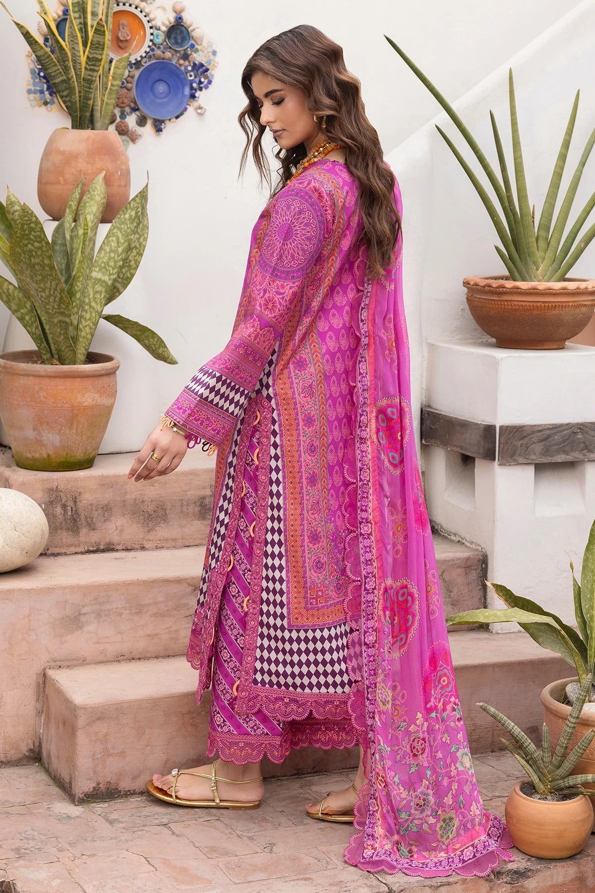 3-PC Unstitched Lawn Collection CAD6-09