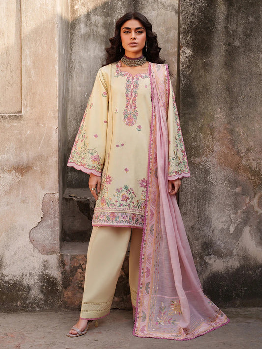 247-B | 3 PC UNSTITCHED LAWN