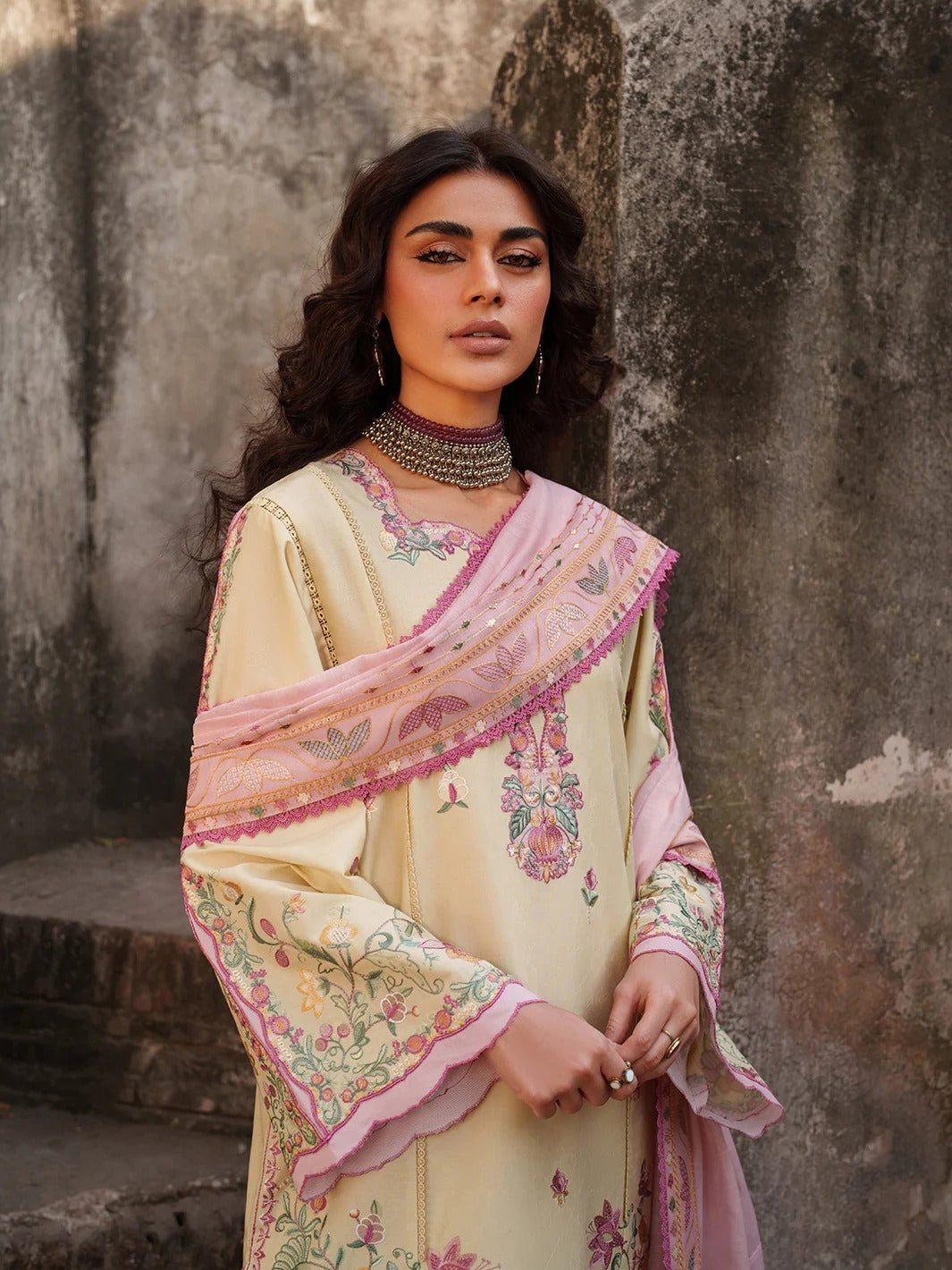 247-B | 3 PC UNSTITCHED LAWN