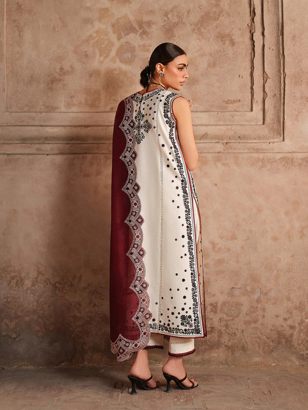 245-A | 3 PC UNSTITCHED LAWN