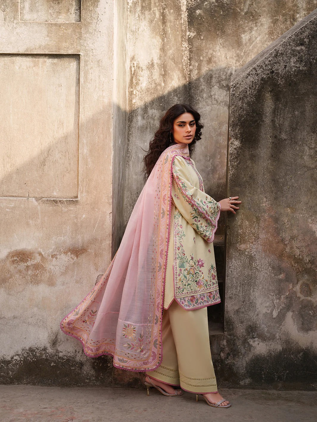 247-B | 3 PC UNSTITCHED LAWN