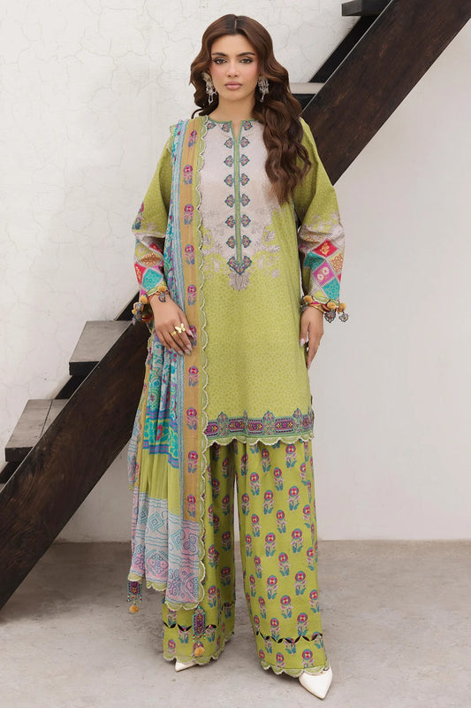 3-PC Unstitched Lawn Collection CAD6-10