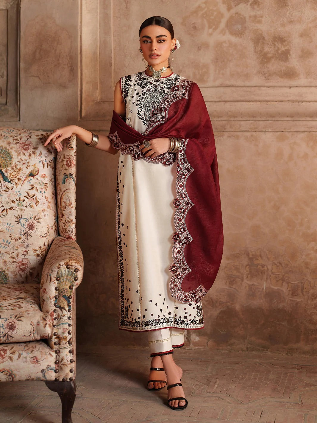 245-A | 3 PC UNSTITCHED LAWN